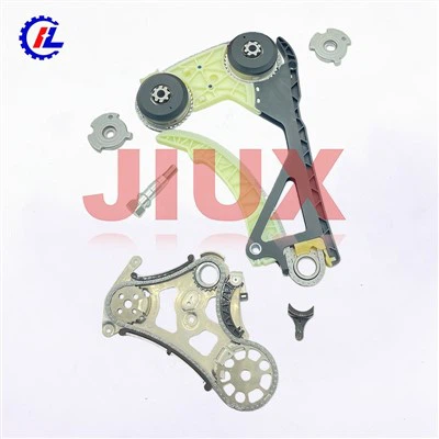 BMW 2.5 3.0 N51 N52 N55 E90 E91 E92 Sprocket Intake Exhaust Camshaft VVT Adjuster Gears کے لیے 5X ٹائمنگ چین ایڈجسٹر ٹینشنر سیٹ